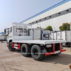 Dongfeng 10 wheeler 15tons 20tons heavy brick stone rock transport flatbed truck,Chengli Special Automobile Co.,Ltd,Dongfeng 15tons heavy equipment lorry flatbed truck low bed platform