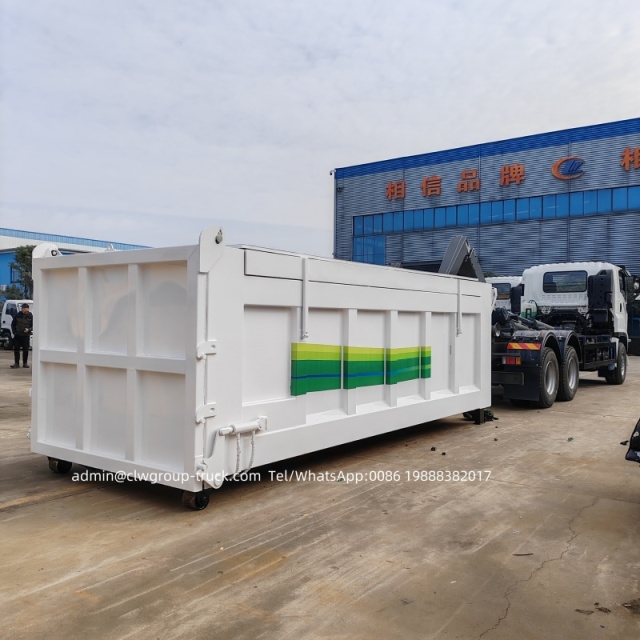 Isuzu 10 wheeler 6x4 20tons 25tons hook lift container garbage truck,Chengli Special Automobile Co.,Ltd,20tons 25tons bin container lift dumpster hook lift truck isuzu