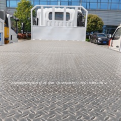 Isuzu 8tons flatbed container delivery truck,Chengli Special Automobile Co.,Ltd,Isuzu 5m platform cargo machinery transport low bed flatbed truck