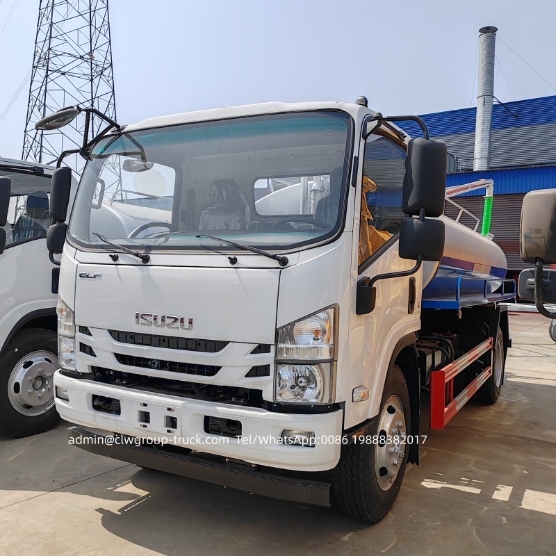 Isuzu 8 tons cesspool cleaner vacuum pump suction truck,Chengli Special Automobile Co.,Ltd,Isuzu 8000 litres cesspit emptier vacuum suction cesspool pump truck