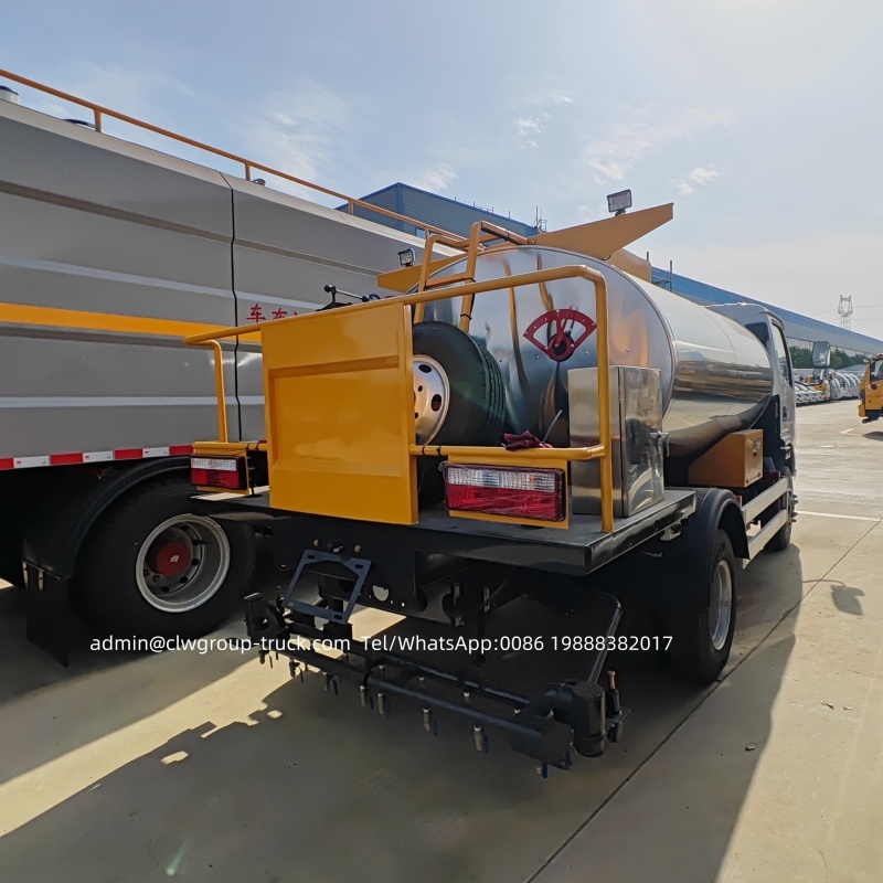 Dongfeng 4 tons emulsion heater asphalt maintenance truck,Chengli Special Automobile Co.,Ltd,Dongfeng 4 tons road maintenance distributor asphalt emulsion truck
