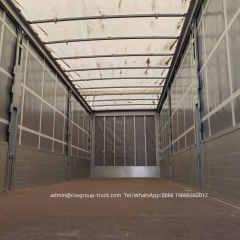 Isuzu 7.3m 12tons 15tons Side Curtain Van Cargo Truck,Chengli Special Automobile Co.,Ltd,Isuzu PVC tarpaulin haulage Curtain Flexible Loading Cargo Box Truck