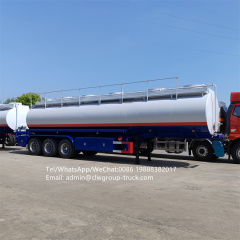 3 axles carbon steel 55000 litres 30tons oil tanker truck trailer,Chengli Special Automobile Co.,Ltd,30tons 50000litres 55000litres diesel fuel oil tank truck trailer
