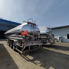 3 axles 42000l 45000l aluminum alloy fuel tanker trailer SASO standard,Chengli Special Automobile Co.,Ltd,SASO 48m3 55m3 oil fuel diesel 3 axle aluminium alloy fuel tanker