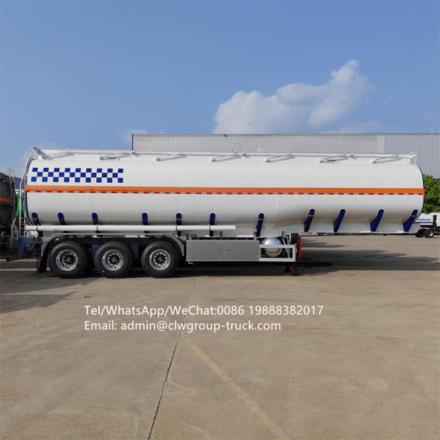 3 axles 48000litres  Gasoline Transport Tank Truck Petroleum Liquid Oil Fuel Tanker Trailer,Chengli Special Automobile Co.,Ltd,3axles 50cbm 50000 litres 45000 litres oil fuel tanker trailer