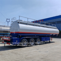3 axles carbon steel 55000 litres 30tons oil tanker truck trailer,Chengli Special Automobile Co.,Ltd,30tons 50000litres 55000litres diesel fuel oil tank truck trailer
