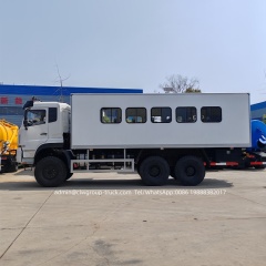 CLW 6x6 off road 27 seats van box troop carrier truck,Chengli Special Automobile Co.,Ltd,CLW 6X6 solider deilivery box van troop personnel carrier truck
