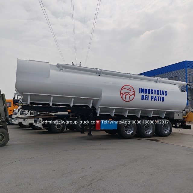 30tons poultry feed silo loading tanker bulk feed trailer,Chengli Special Automobile Co.,Ltd,30tons 60m3 silo grain auger bulk chicken bulk feed body trailer