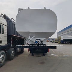30tons poultry feed silo loading tanker bulk feed trailer,Chengli Special Automobile Co.,Ltd,30tons 60m3 silo grain auger bulk chicken bulk feed body trailer