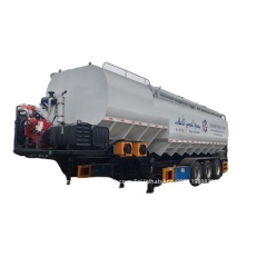 SASO standard 3 axles 58m3 chicken bulk feed trailer manufacturer,Chengli Special Automobile Co.,Ltd,3 alxes 58cbm feed trailer with auger for carrying grain SASO standard