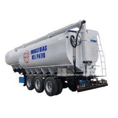 30tons poultry feed silo loading tanker bulk feed trailer,Chengli Special Automobile Co.,Ltd,30tons 60m3 silo grain auger bulk chicken bulk feed body trailer