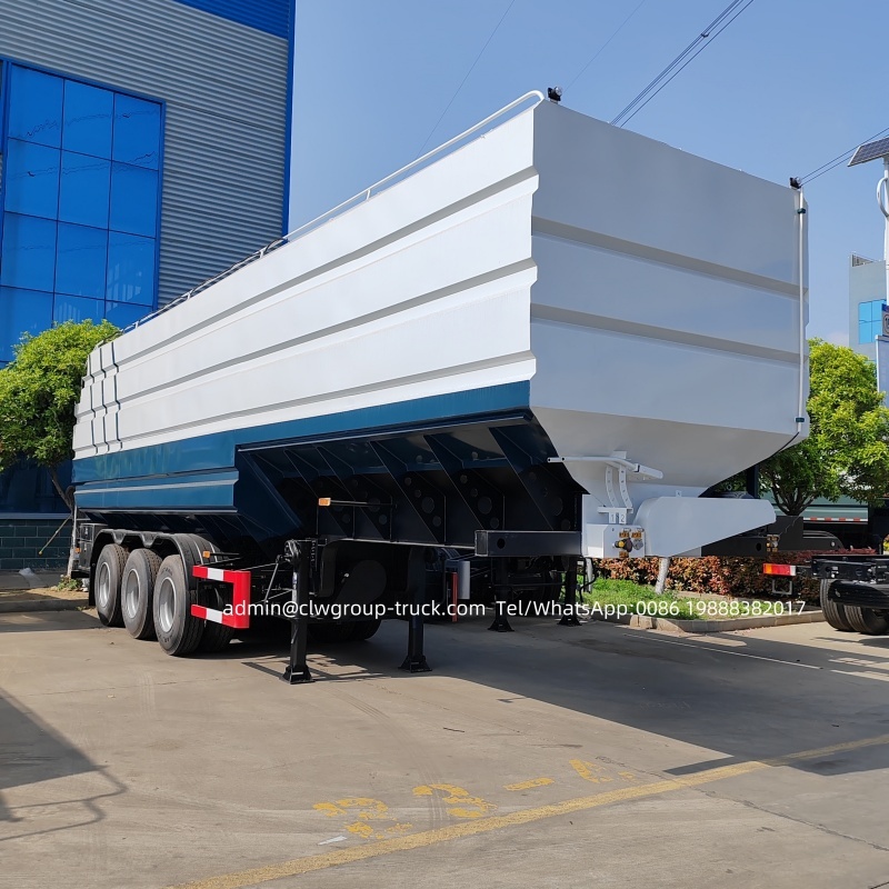 3 axles 62m3 carbon steel bulk fodder electric auger bulk feed trailer,Chengli Special Automobile Co.,Ltd,Sino bulk 3 axles 62m3 animal feed bulker semi trailer with auger