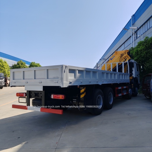 Sinotruk howo 8x4 12 wheeler knuckle boom hydraulic crane 14tons 16tons,Chengli Special Automobile Co.,Ltd,Sinotruk 8x4 12 wheeler tipper folding boom dump truck mounted crane