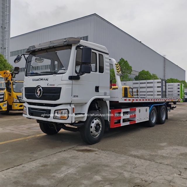 Shacman 10 wheeler 6x4 15tons winch tow truck traytilt sliding truck,Chengli Special Automobile Co.,Ltd,Shacman 6x4 15tons winch tow truck tray wrecker truck bed for sale