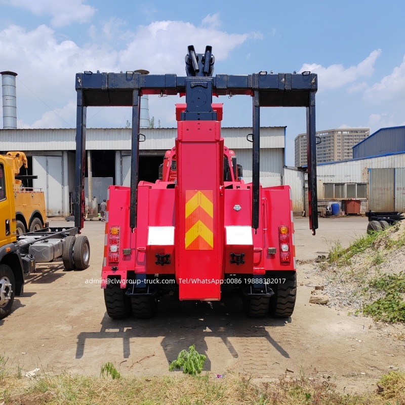 Shacman 420hp 50tons rotator heavy duty crane boom wrecker towing truck,Chengli Special Automobile Co.,Ltd,Shacman 50tons 60tons tow truck with arm crane boom towing truck