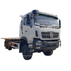 Dongfeng 6x4 tilt and slide with boom lift flatbed wrecker towing truck,Chengli Special Automobile Co.,Ltd,Dongfeng carrier slide bed tilt and slide flatbed wrecker truck