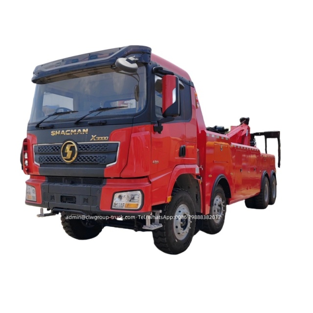 Shacman 420hp 50tons rotator heavy duty crane boom wrecker towing truck,Chengli Special Automobile Co.,Ltd,Shacman 50tons 60tons tow truck with arm crane boom towing truck