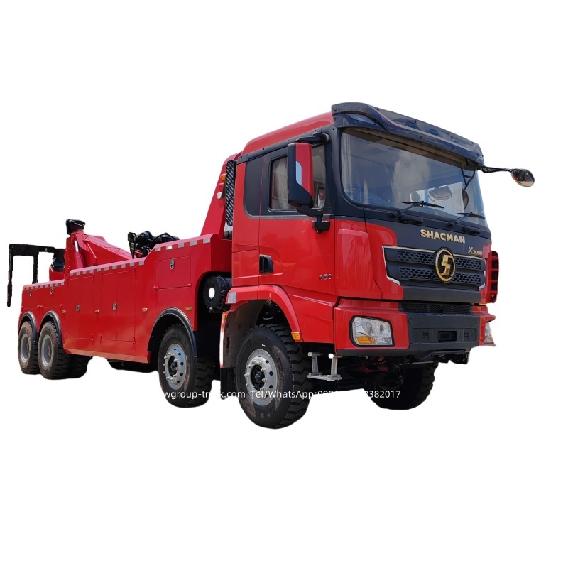 Shacman 420hp 50tons rotator heavy duty crane boom wrecker towing truck,Chengli Special Automobile Co.,Ltd,Shacman 50tons 60tons tow truck with arm crane boom towing truck