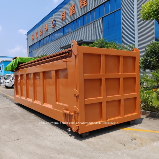 Isuzu 20tons hydraulic arm hook bin lifter garbage truck,Chengli Special Automobile Co.,Ltd,Isuzu 20tons roll on roll off hydraulic lift hook arm garbage truck