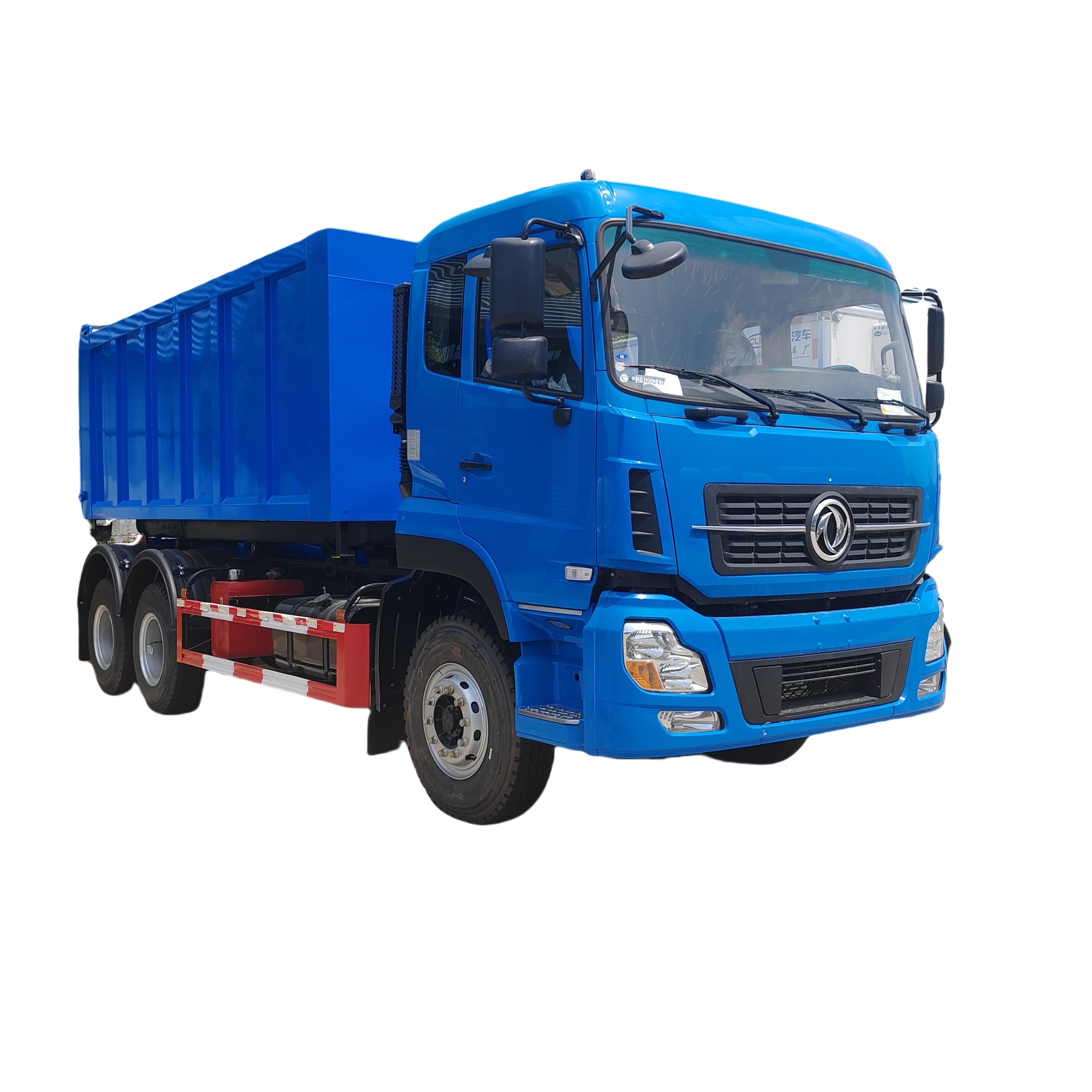 Dongfeng 6x4 20m3 bin hook container lift truck,Chengli Special Automobile Co.,Ltd,Dongfeng hydraulic arm roll rubbish recycling bin hook and lift truck