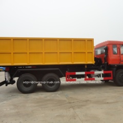 Dongfeng 6x4 20tons container lift garbage hook lift truck,Chengli Special Automobile Co.,Ltd,Dongfeng 20tons 25tons garbage container bin lift hook arm truck