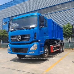 Dongfeng 6x4 20m3 bin hook container lift truck,Chengli Special Automobile Co.,Ltd,Dongfeng hydraulic arm roll rubbish recycling bin hook and lift truck
