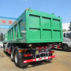 Sinotruk howo hook lift with telescopic crane boom truck,Chengli Special Automobile Co.,Ltd,Sinotruk howo 20tons hydraulic lifting hook arm truck with crane