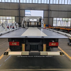 Foton Aumark 5tons winch wheel lift flatbed wrecker,Chengli Special Automobile Co.,Ltd,Foton hydraulic platform slide deck 5tons flatbed wrecker truck