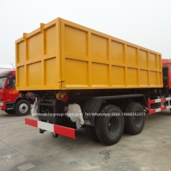 Dongfeng 6x4 20tons container lift garbage hook lift truck,Chengli Special Automobile Co.,Ltd,Dongfeng 20tons 25tons garbage container bin lift hook arm truck