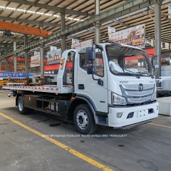 Foton Aumark 5tons winch wheel lift flatbed wrecker,Chengli Special Automobile Co.,Ltd,Foton hydraulic platform slide deck 5tons flatbed wrecker truck