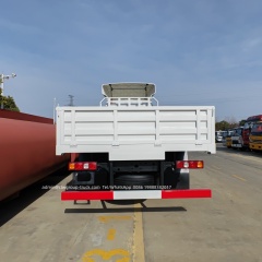 lorry truck rear side view