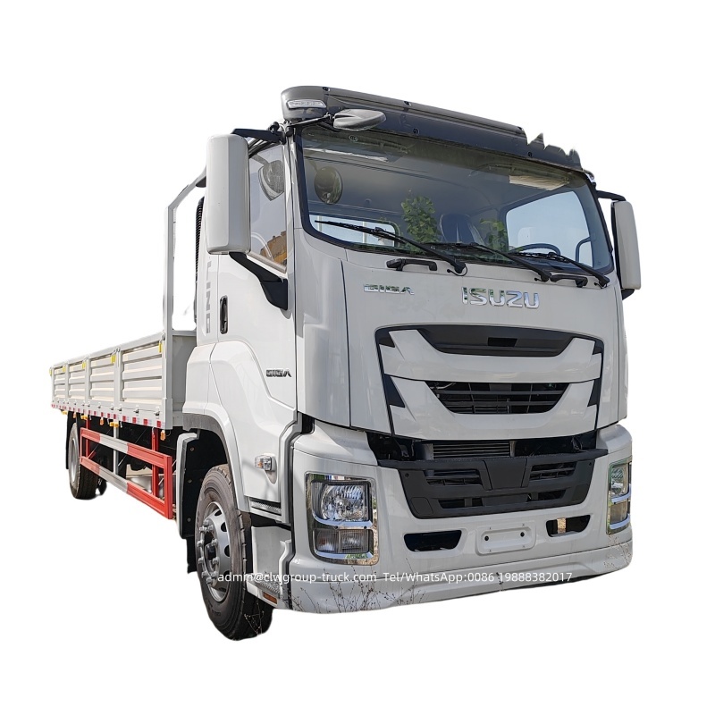 6 wheeler drop side cargo truck