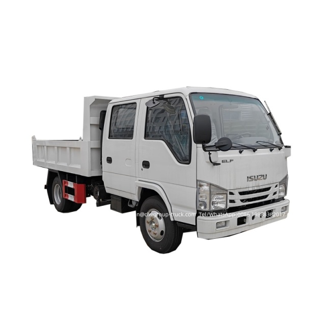crew cabin isuzu 3tons tipper 