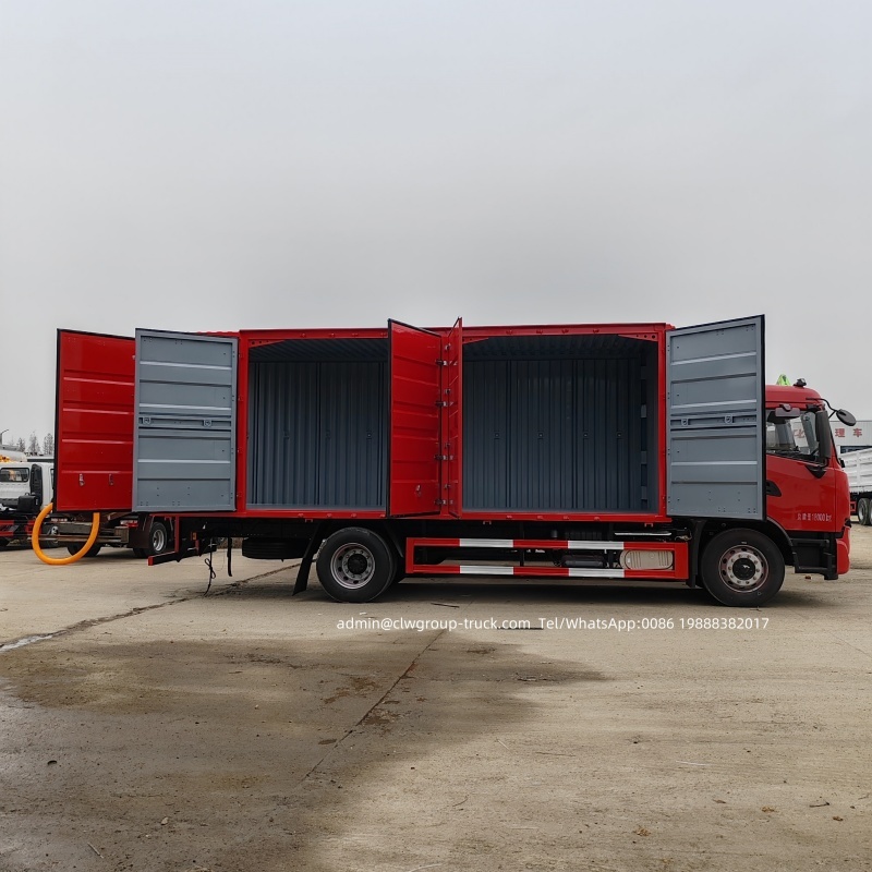 Box van truck 