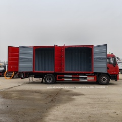 Box van truck 