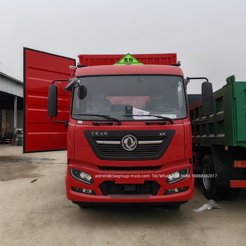 Dongfeng 15tons 6 wheeler box van truck,Chengli Special Automobile Co.,Ltd,Dongfeng 4X2 210hp 10tons 6.2m 6.5m box van truckc with gate lift