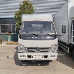 Foton with quanchai engine insulation box van truck,Chengli Special Automobile Co.,Ltd,Foton forland 3tons 4tons closed box cargo van light duty truck