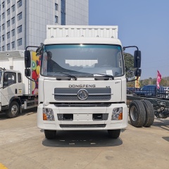 Dongfeng 190hp carbon steel close van box truck,Chengli Special Automobile Co.,Ltd,Dongfeng new carbon steel 6 wheeler 15tons cargo van box truck