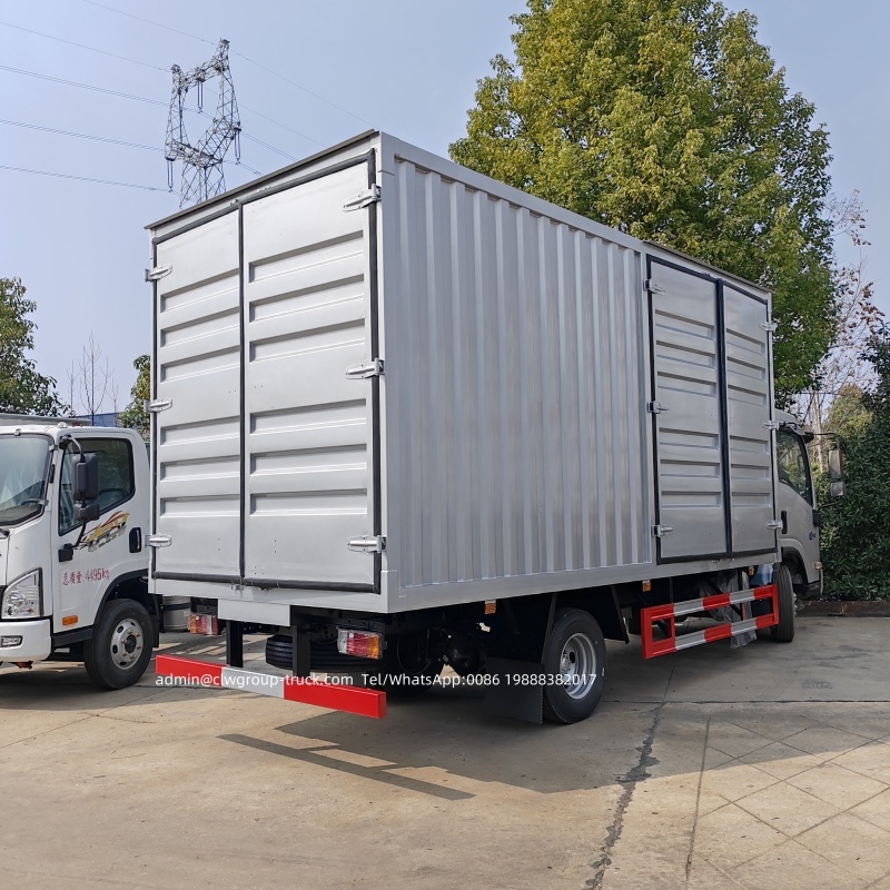 van enclosed box truck