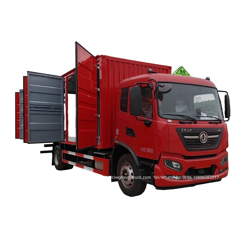 4x2 box van truck
