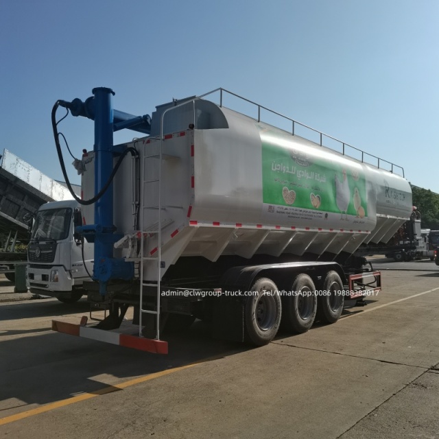 feed truck tanker trailer 