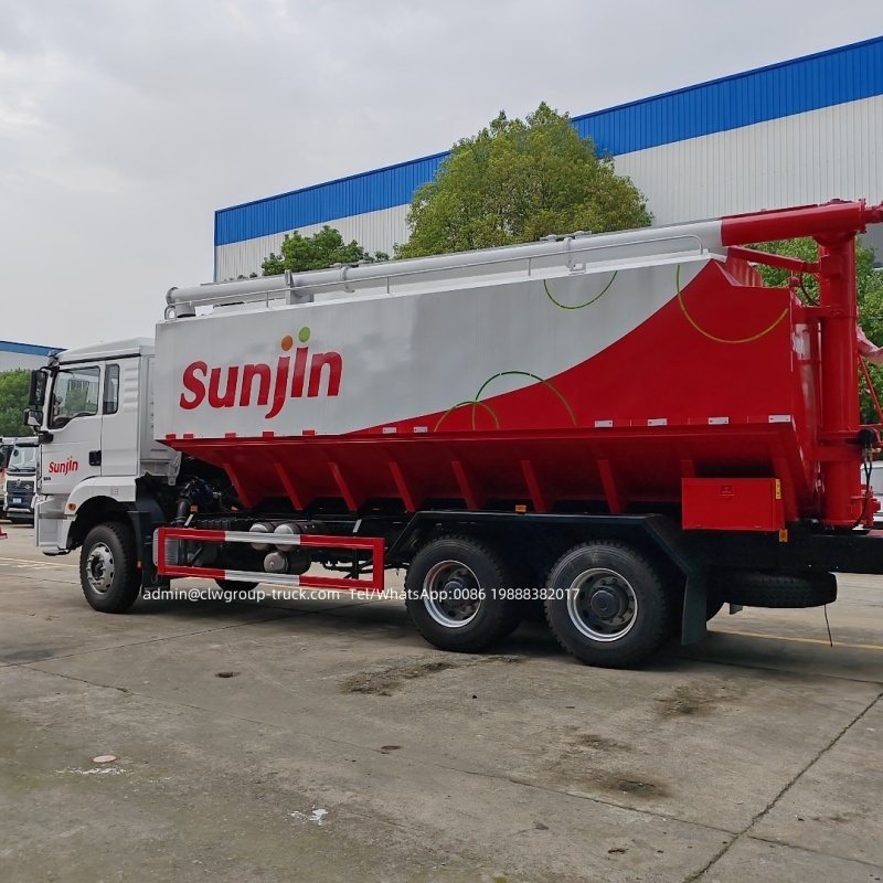 poultry feed distributor truck