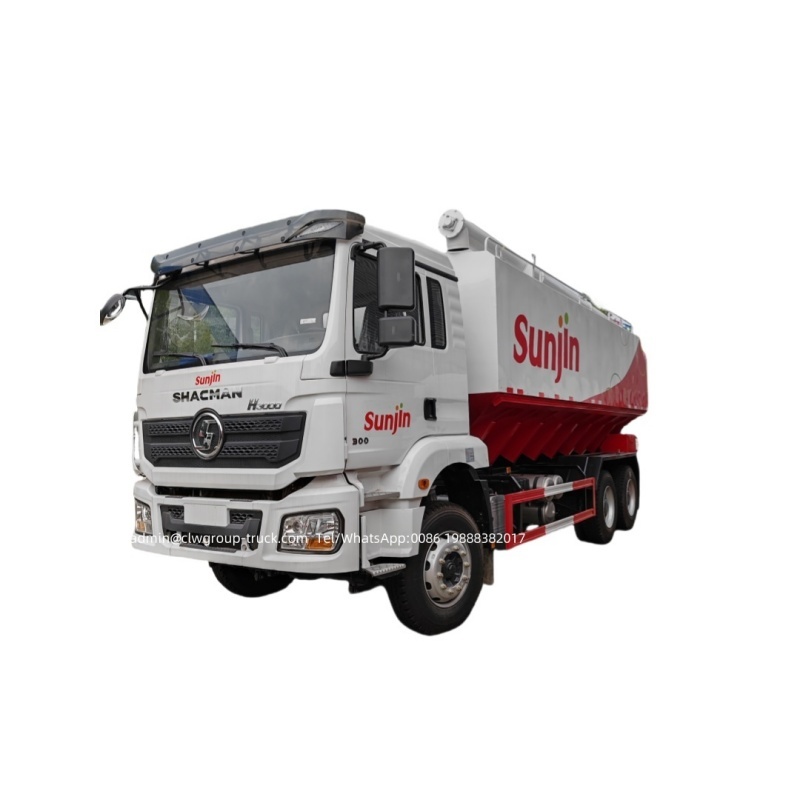 pig feed transport truck