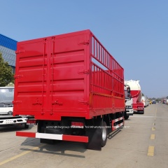 dongfeng van cargo fence truck