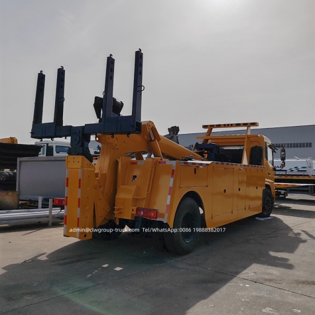 Dongfeng 6 wheeler 10tons 12tons breakdown recovery wrecker towing truck,Chengli Special Automobile Co.,Ltd,Dongfeng 4x2 recovery 10tons wrecker towing rotator tow truck for sale