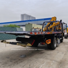 recovery truck with 4stage 3ton crane