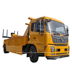 Dongfeng 6 wheeler 10tons 12tons breakdown recovery wrecker towing truck,Chengli Special Automobile Co.,Ltd,Dongfeng 4x2 recovery 10tons wrecker towing rotator tow truck for sale