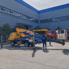 hydraulic platform truck