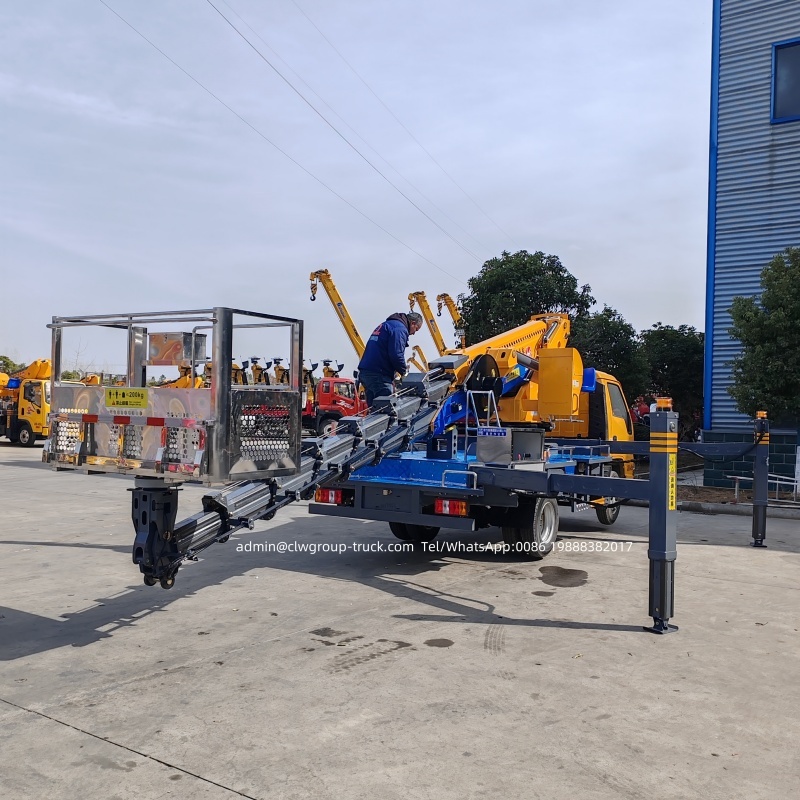 telescopic bucket trucks