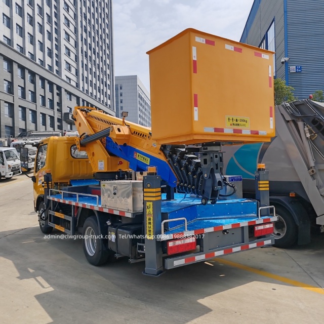 bucket truck aerial working platform